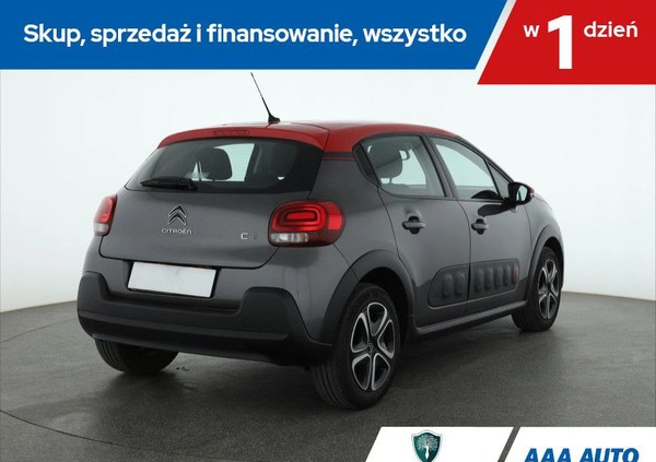 Citroen C3 cena 48000 przebieg: 54441, rok produkcji 2018 z Opoczno małe 172